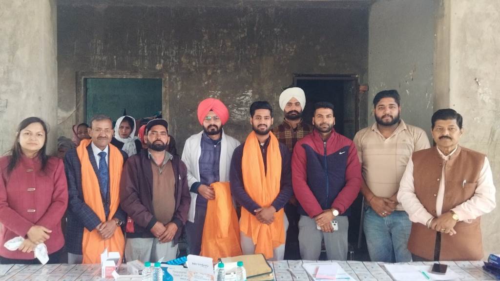 Dedicated Brothers Group organized a free eye and bone checkup camp